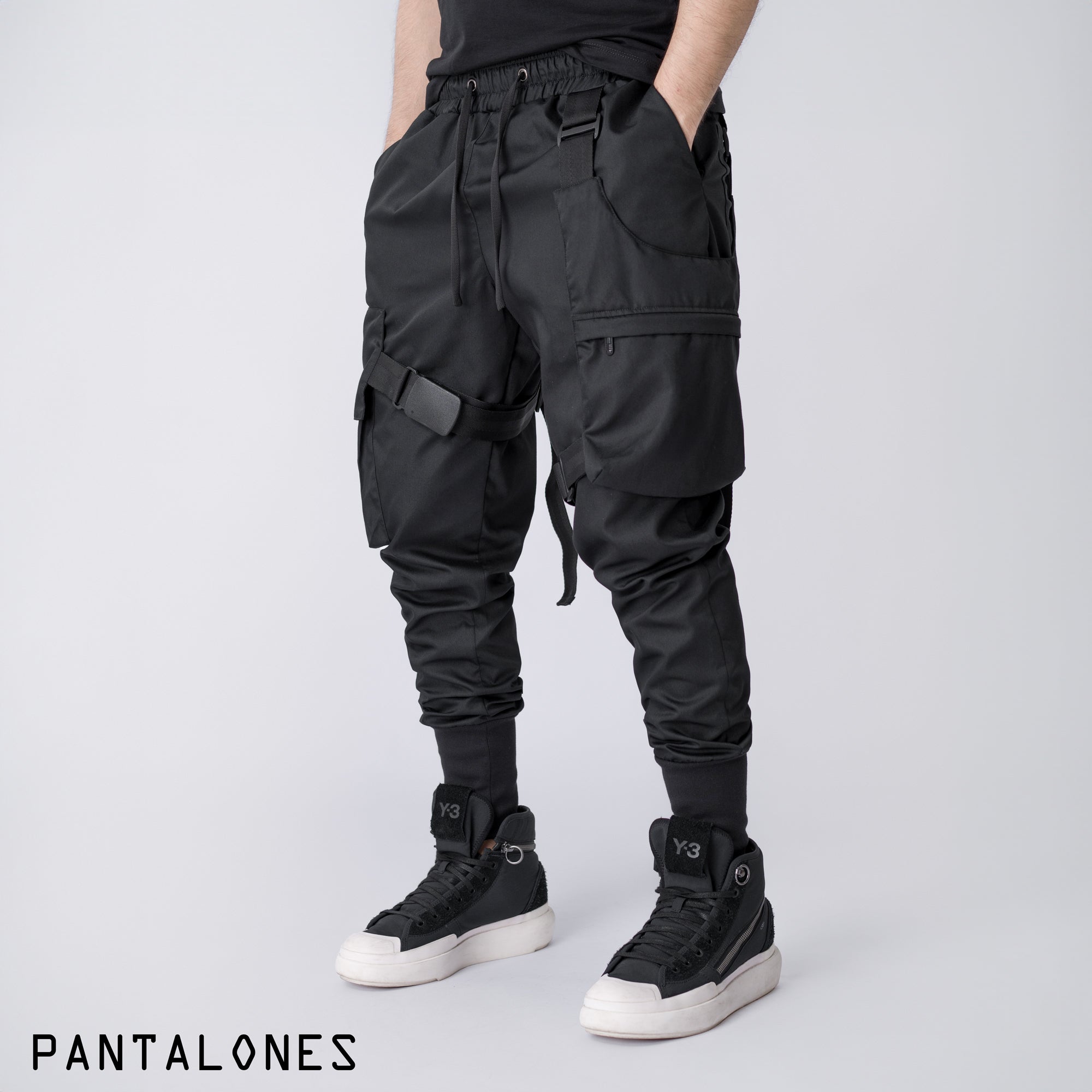 Fractal Solid Woven Pants main image 1