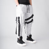 Ryūsei White Semibaggy Pants 