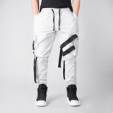 Ryūsei White Semibaggy Pants 