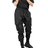 Pantalon Asimetrico Semibaggy Gabardina