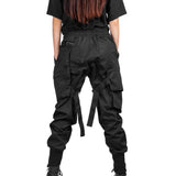 Pantalon Asimetrico Semibaggy Gabardina