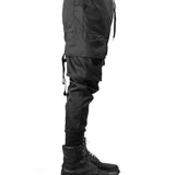 Pantalon Asimetrico Semibaggy Gabardina